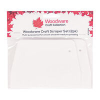 Creative Expressions - Woodware Craft Collection - Craft Scraper - 2 Pack