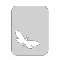The Crafter's Workshop - Die Cutting Template - 3 x 4 Butterfly