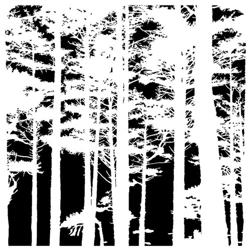 Birch Forest Mini Craft Stencils