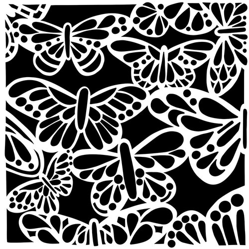 The Crafter's Workshop - 12 x 12 Stencils - Butterfly Bounty