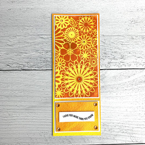 The Crafter's Workshop - 12 x 12 Stencils - Flower Frenzy