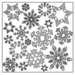 The Crafter's Workshop - 12 x 12 Doodling Templates - Flurries