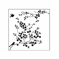The Crafter's Workshop - 6 x 6 Doodling Templates - Cherry Blossoms
