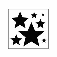 The Crafter's Workshop - 6 x 6 Basic Templates - Mini Stars