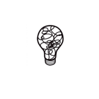 The Crafter's Workshop - Balzer Bits - Doodling Template - Light Bulb