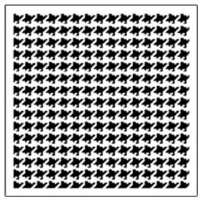 The Crafter's Workshop - 12 x 12 Doodling Templates - Houndstooth
