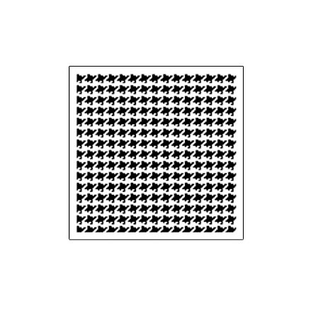 The Crafter's Workshop - 6 x 6 Doodling Templates - Mini Houndstooth