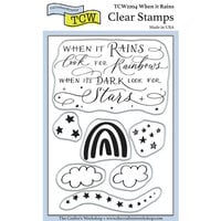 The Crafter's Workshop - Clear Photopolymer Stamps - When It Rains