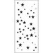 The Crafter's Workshop - Stencils - Slimline - Star Sparkle