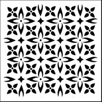 The Crafter's Workshop - 12 x 12 Doodling Templates - Flower Piecing