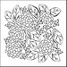 The Crafter's Workshop - 6 x 6 Doodling Templates - Mini Flower Garden