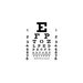 The Crafter's Workshop - 6 x 6 Doodling Template - Mini Eye Chart