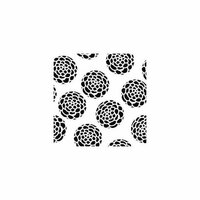 The Crafter's Workshop - 6 x 6 Doodling Template - Mini Scallop Flowers