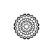 The Crafter's Workshop - 6 x 6 Doodling Template - Mini Bubble Doily