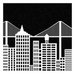 The Crafter's Workshop - 12 x 12 Doodling Template - Cityscape