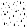 The Crafter's Workshop - 6 x 6 Doodling Template - Mini Raindrops