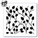 The Crafter's Workshop - 6 x 6 Doodling Template - Climbing Vine Reversed