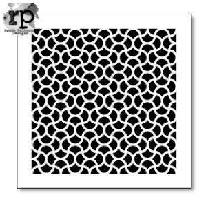 The Crafter's Workshop - 6 x 6 Doodling Template - Ripples
