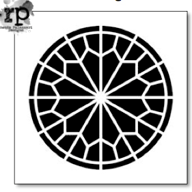 The Crafter's Workshop - 12 x 12 Doodling Template - Rose Window