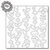 The Crafter&#039;s Workshop - 6 x 6 Doodling Template - Stick Flowers