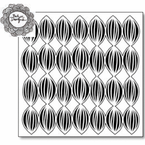 The Crafter's Workshop - 12 x 12 Doodling Template - Onion Skin