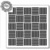 The Crafter&#039;s Workshop - 12 x 12 Doodling Template - Mod Checkerboard