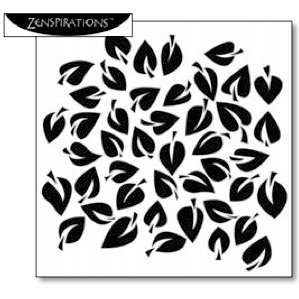 The Crafter's Workshop - 6 x 6 Doodling Template - Dancing Leaves