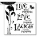 The Crafter's Workshop - 12 x 12 Doodling Template - Live Love Laugh