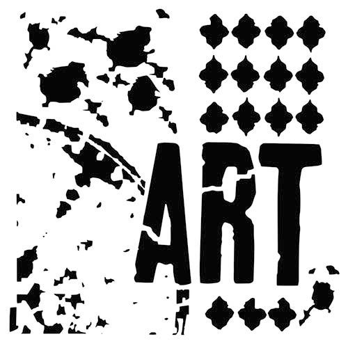 The Crafter's Workshop - 6 x 6 Doodling Template - Viva La Art