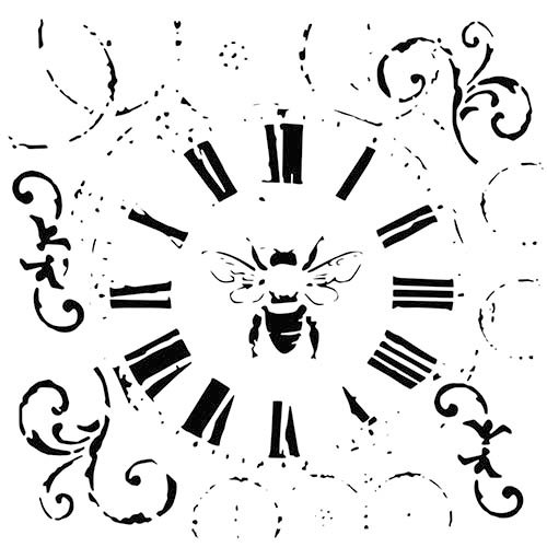 The Crafter's Workshop - 6 x 6 Doodling Template - Bee On Time