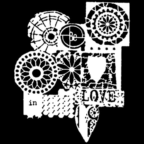 The Crafter's Workshop - 6 x 6 Doodling Templates - Mini Be In Love