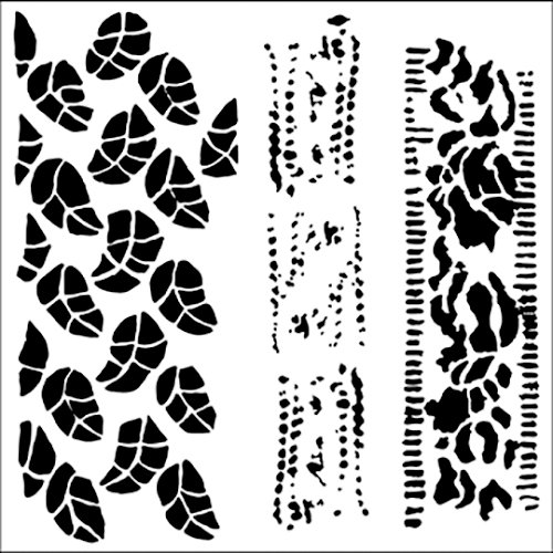The Crafter's Workshop - 6 x 6 Doodling Templates - Mini Chlorophyll