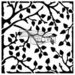 The Crafters Workshop - 6 x 6 Doodling Templates - Mini Leafy Branches