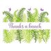 The Crafter's Workshop - 4-in-1 Layering Stencils - 8.5 x 11 Sheet - A2 Fern Banner