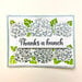 The Crafter's Workshop - 4-in-1 Layering Stencils - 8.5 x 11 Sheet - A2 Hydrangea Banner