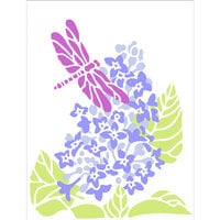 image of The Crafter's Workshop - 4-In-1 Layering Stencils - Lilac Dragonfly