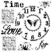 The Crafters Workshop - 12 x 12 Doodling Templates - Time for Love