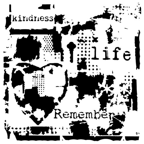 The Crafter's Workshop - 6 x 6 Stencils - Mini Life Remembered