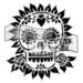 The Crafters Workshop - 12 x 12 Doodling Templates - Sugar Skull