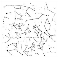 The Crafter's Workshop - 12 x 12 Doodling Templates - Constellations