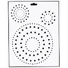 The Crafter's Workshop - 8.5 x 11 Doodling Templates - Dots and Circles