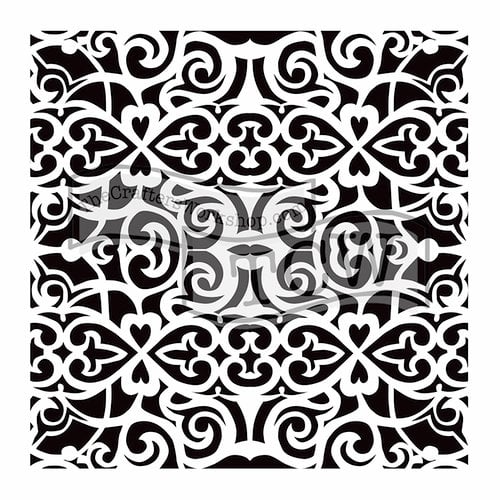 The Crafter's Workshop - 6 x 6 Doodling Templates - Scrollwork