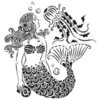 The Crafter's Workshop - 6 x 6 Stencils - Mermaid Dreams