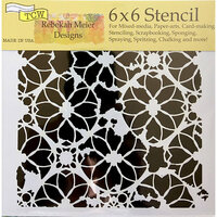 The Crafter's Workshop - 6 x 6 Stencils - Distressed Lace