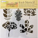 The Crafter's Workshop - 6 x 6 Doodling Templates - Leaf Collection