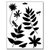 The Crafter&#039;s Workshop - 8.5 x 11 Doodling Templates - Botanicals