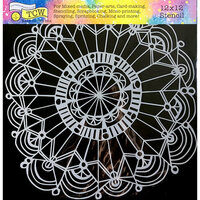 The Crafter's Workshop - 12 x 12 Doodling Templates - Coronet Wreath