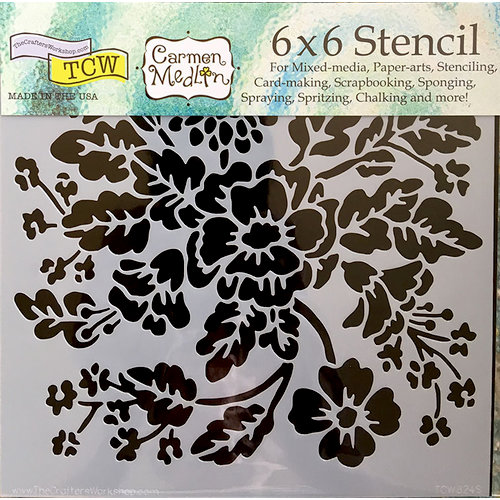 The Crafter's Workshop - 6 x 6 Doodling Templates - Growing Wild