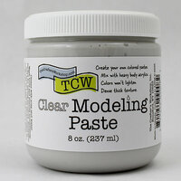 The Crafter's Workshop - Modeling Paste - Clear - 8 Ounces