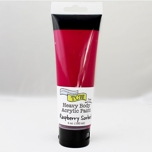 The Crafters Workshop - Heavy Body Paint - Raspberry Sorbet - 4 Ounces